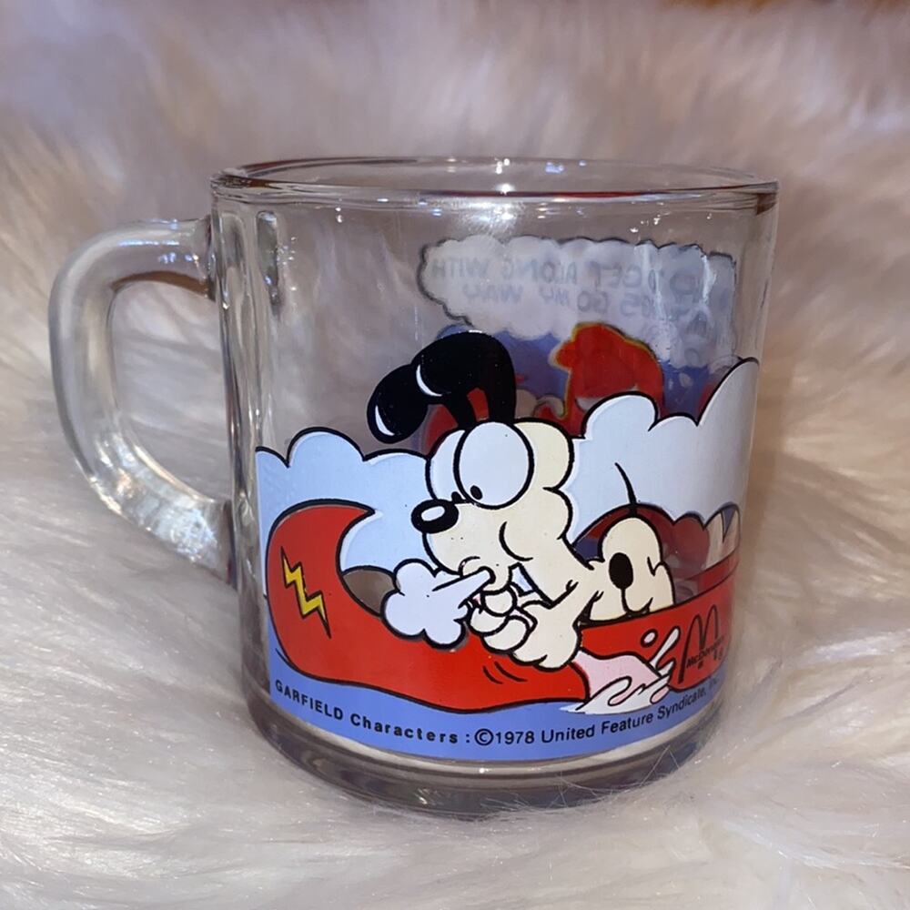 McDonalds Vintage Garfield & Odie Jim Davis Mug 19 - Picture 3 of 6